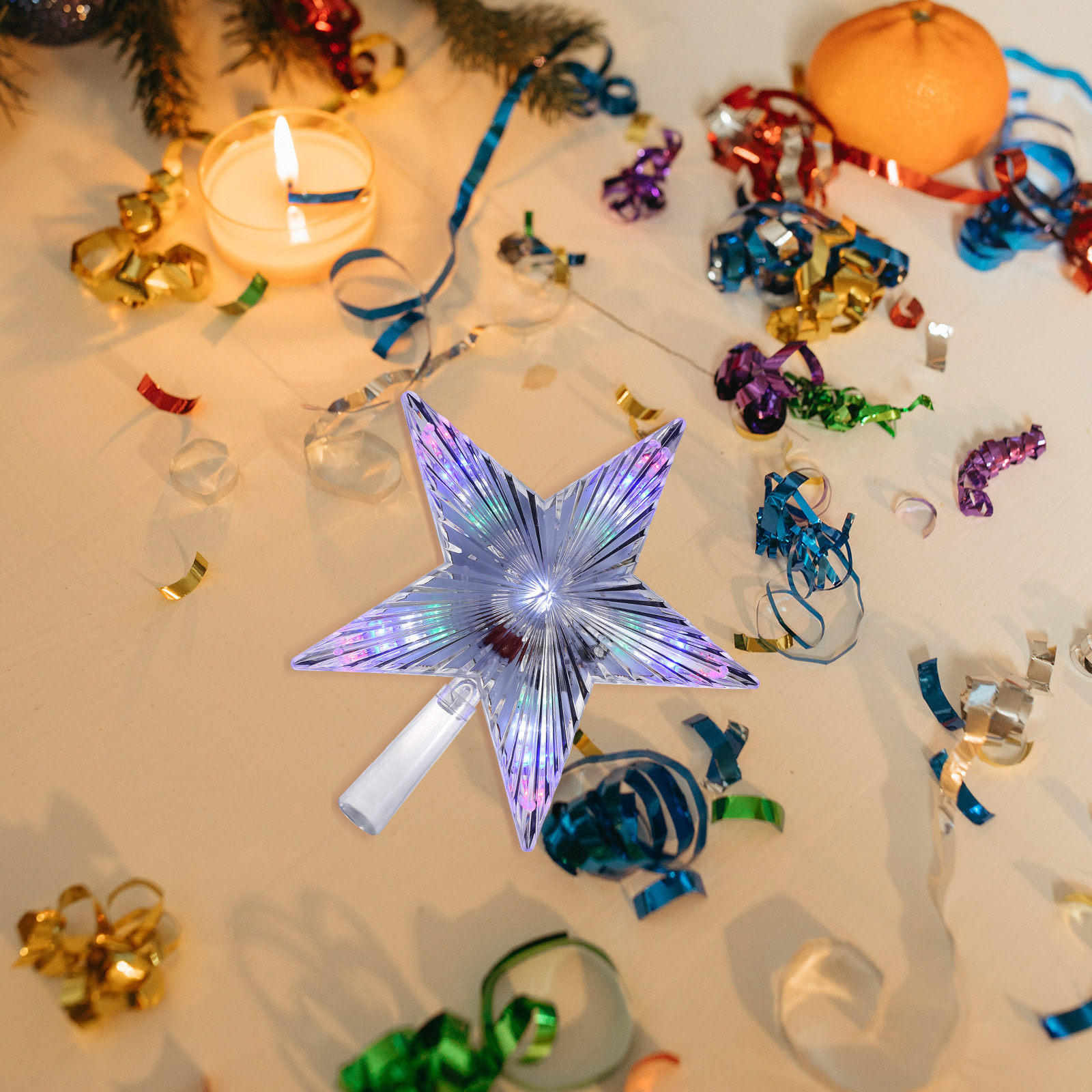 1Pcs Xmas Tree Topper Light Lu - đánh giá và giá Decor Timeless Lighting