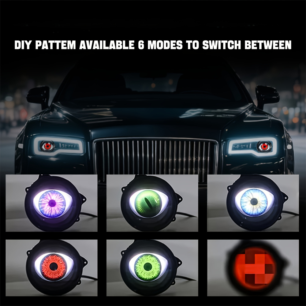  6-Mode Led Dynamic Devil Eye - đánh giá và giá Lighting Decoration Ideas