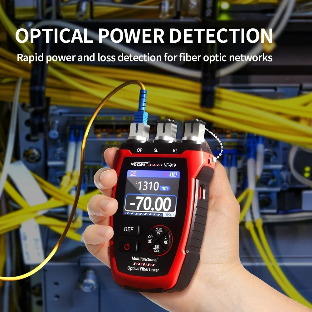 NOYAFA Fiber Optic Tester Opti - đánh giá và giá Lighting Visual