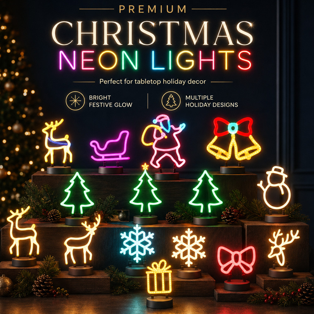 Christmas Decoration LED Neon  - đánh giá và giá Lighting Christmas Decor