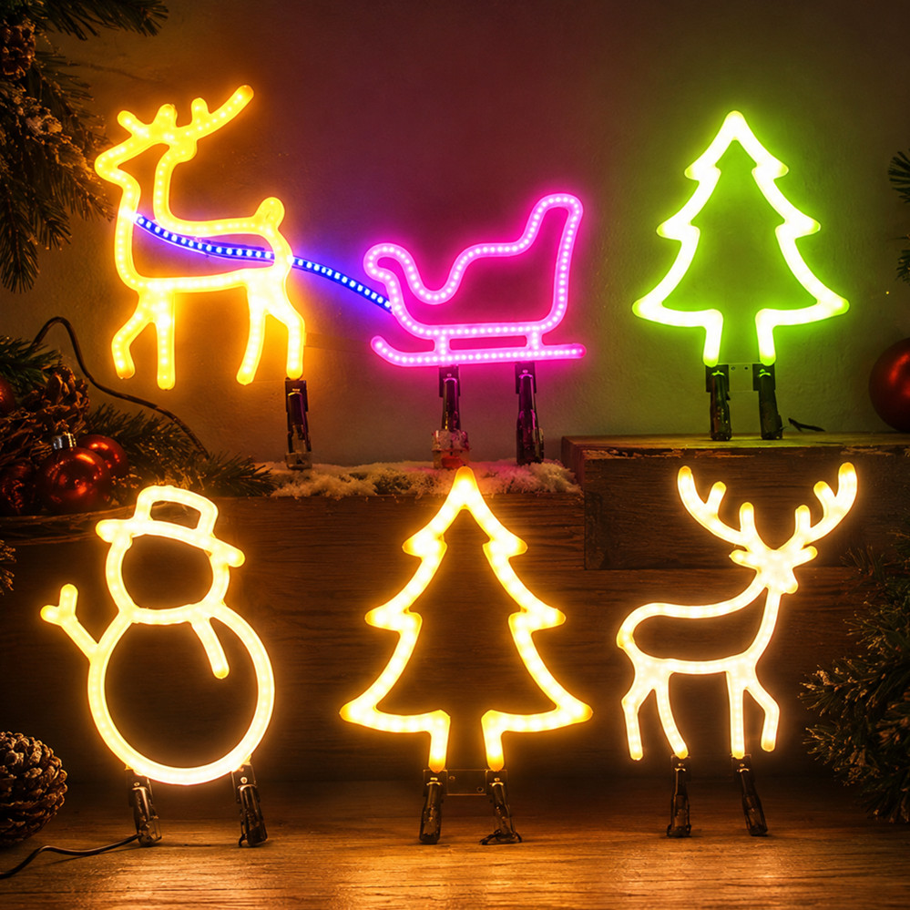 Christmas Decoration LED Neon  - đánh giá và giá Lighting Christmas Decor