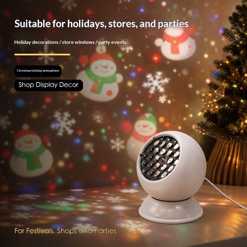 Christmas LED Snowflake Projec - đánh giá và giá Lighting Christmas Decor