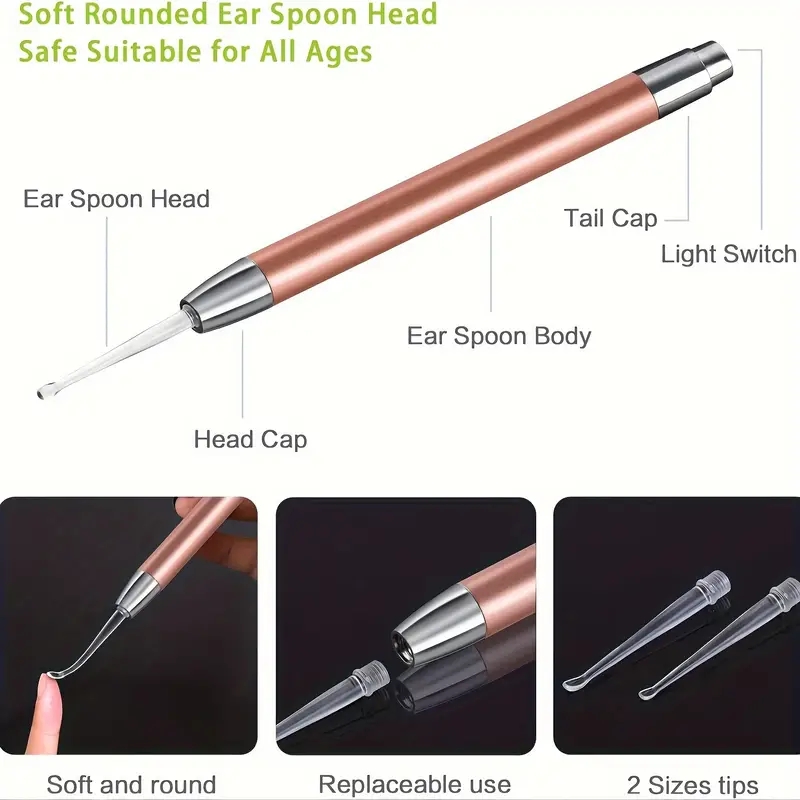 Stainless Steel Luminous Ear S - đánh giá và giá Lighting Visual